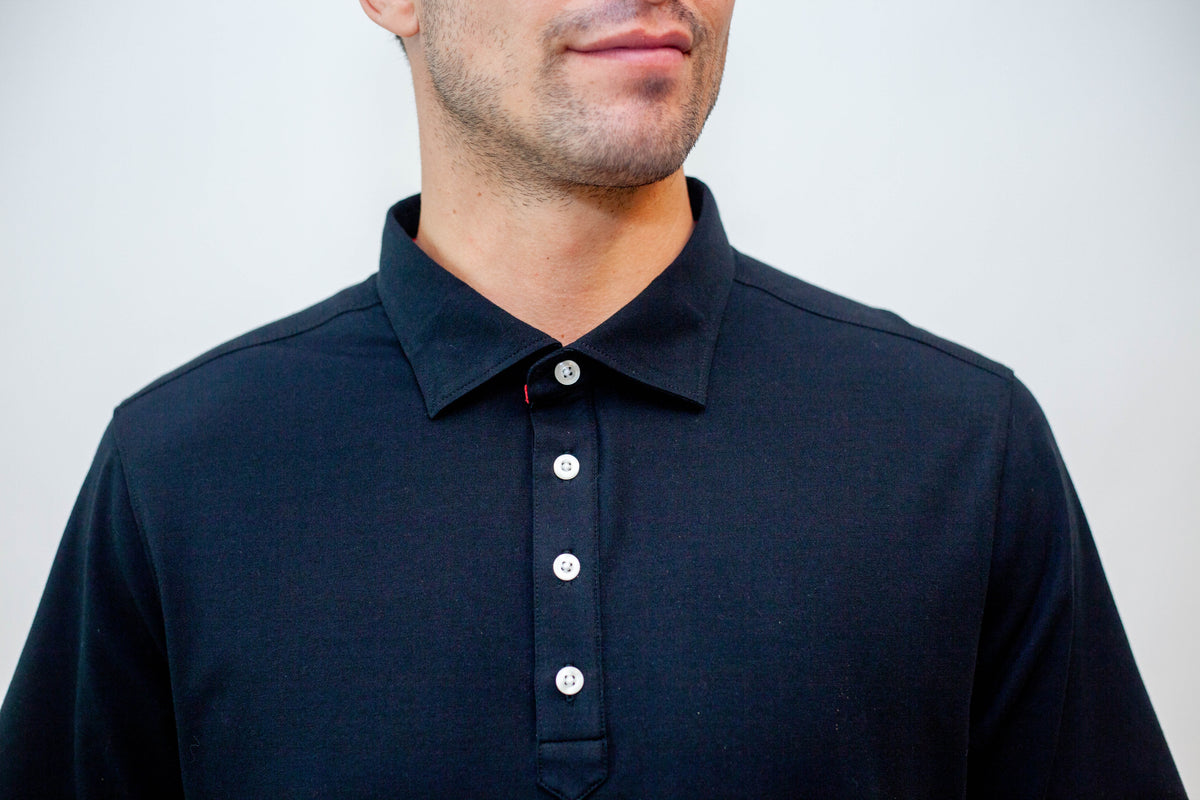 Buki Cinqo Polo - Black Buki