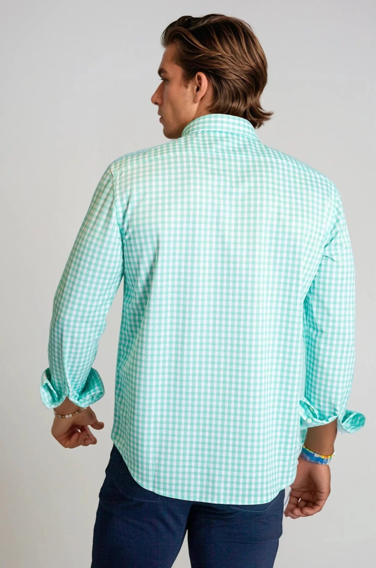 Mauro Dress Shirt 2-Pack - Emerald/Blue Buki