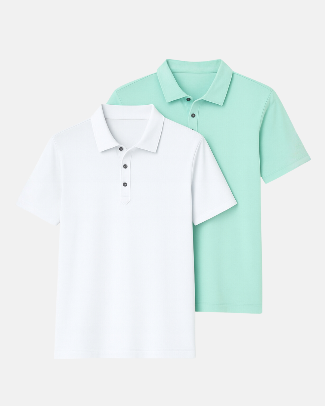 Buki Cinqo Polo 2-Pack - White/Julep Buki