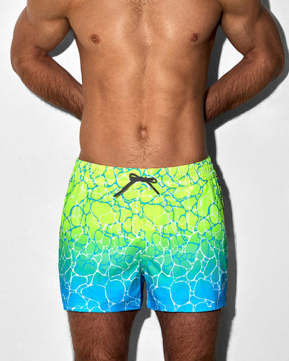 Swim Shorts Acqua Yellow