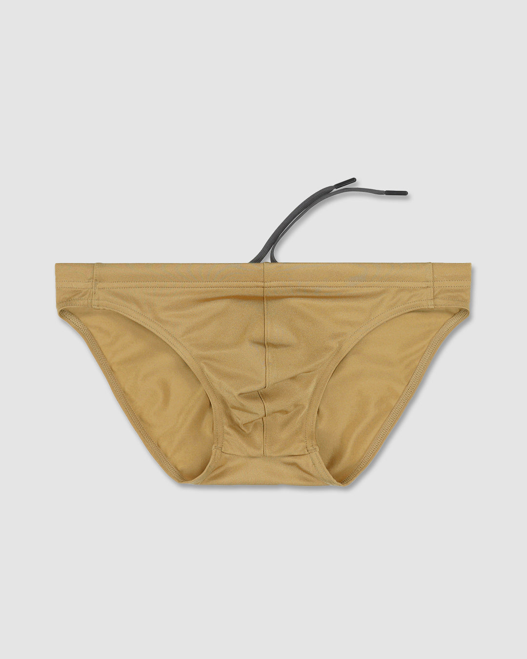 Swim Tanga Solid Champagne Nude