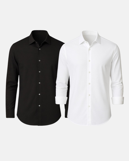 Cinqo 'Single Shot' 2-Pack - Black/White Buki