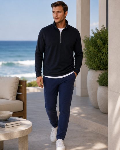 Buki Cinqo Travel Half Zip - Black Buki