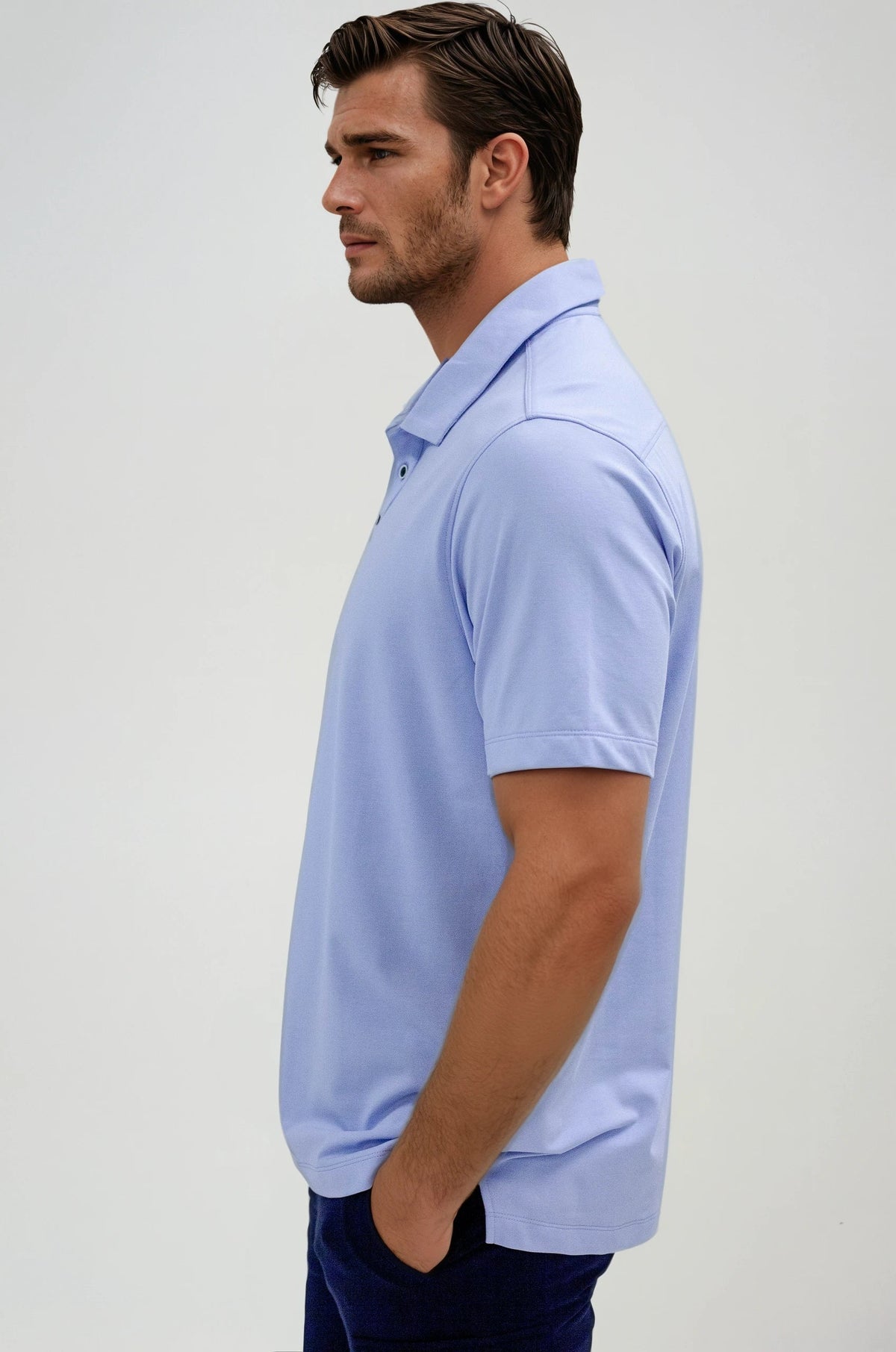 Buki Cinqo Polo - Cool Blue Buki