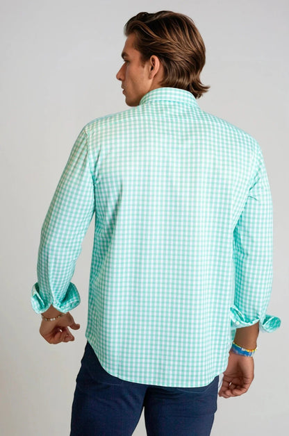 Mauro Dress Shirt 2-Pack - Emerald/Blue Buki