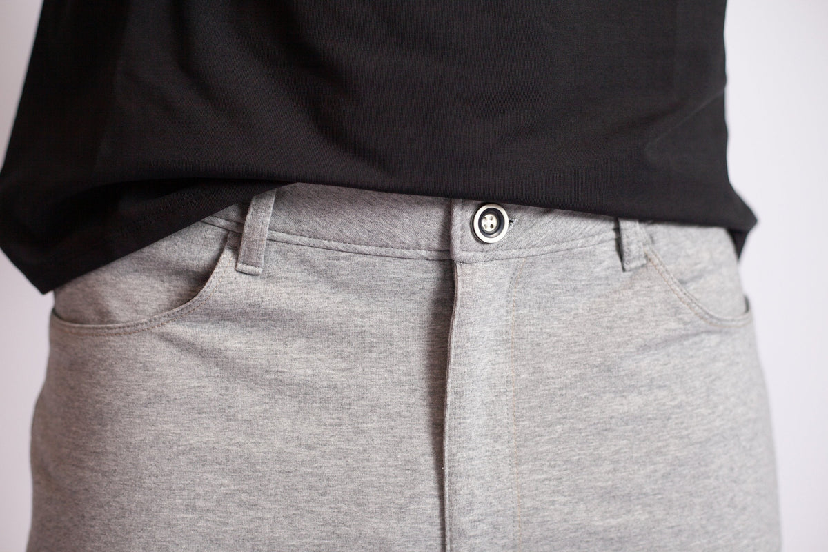 High-Five Tech Shorts - Heather Grey Buki