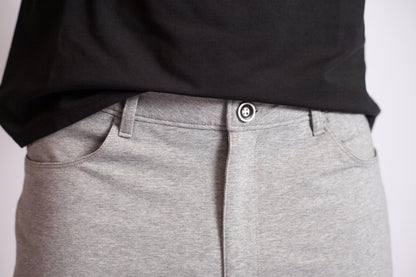 High-Five Tech Shorts - Heather Grey Buki