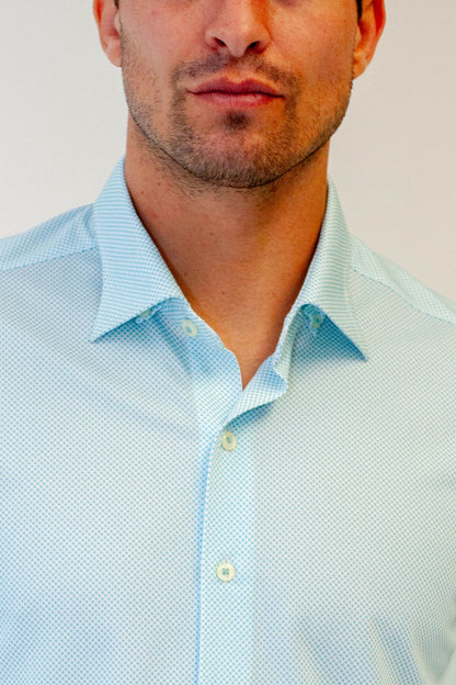 Studio Dot Long Sleeve Tech Shirt - Teal Buki