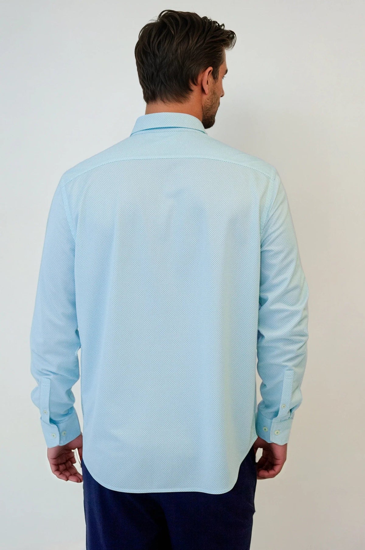 Studio Dot Long Sleeve Tech Shirt - Teal Buki