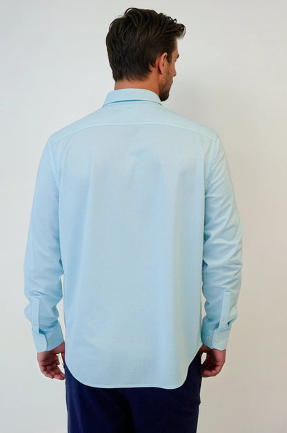 Studio Dot Long Sleeve Tech Shirt - Teal Buki