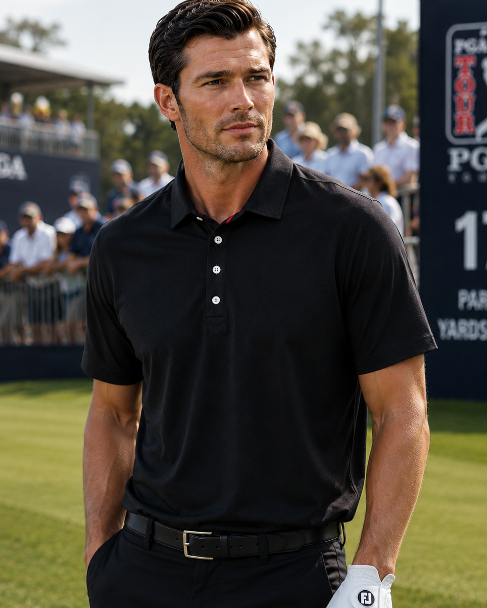 Buki Cinqo Polo - Black Buki