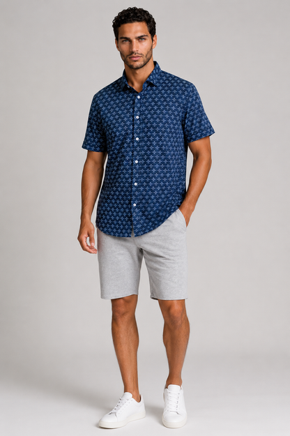 High-Five Tech Shorts - Heather Grey Buki