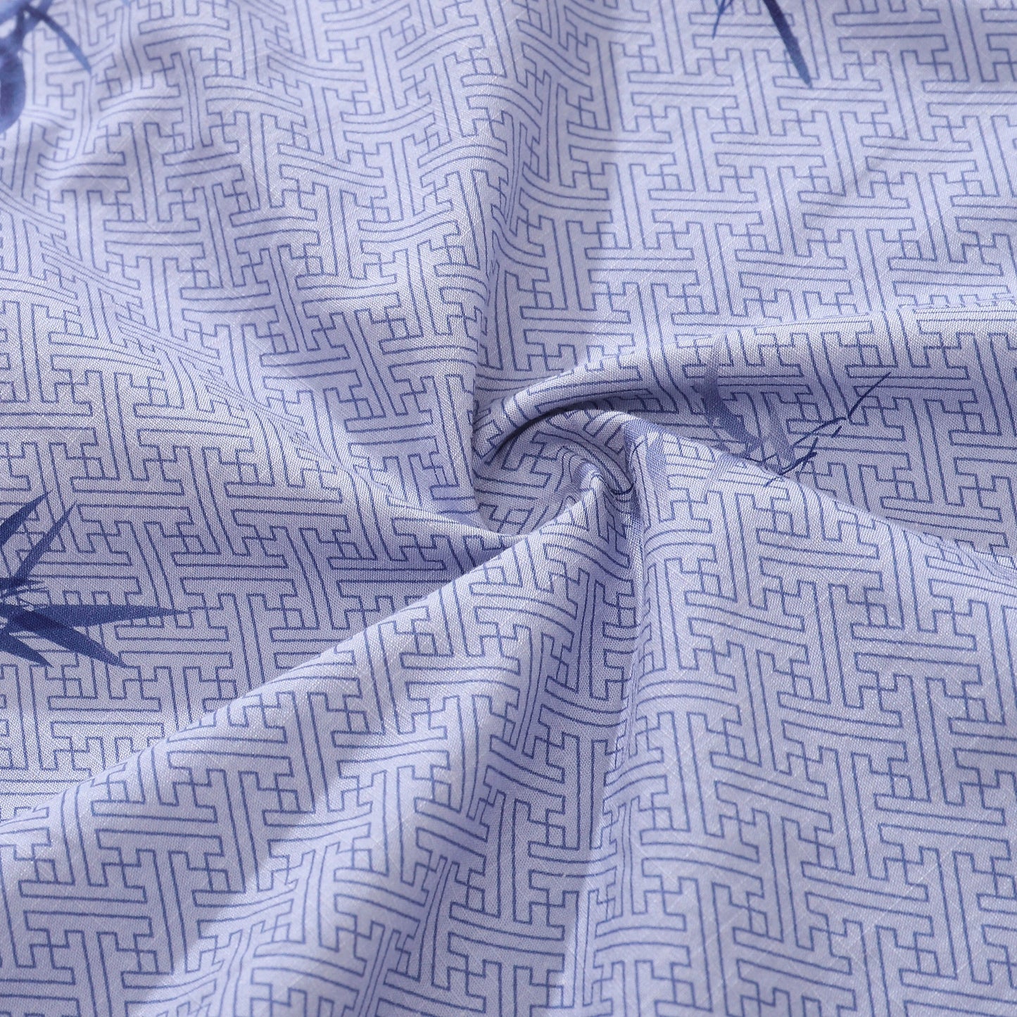 Hawaiian Shirts For Men Vintage Cotton Button Down Abundant Bamboo Ambiance Short Sleeve Aloha Shirt By Amy
