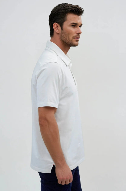 Buki Cinqo Polo - White Buki