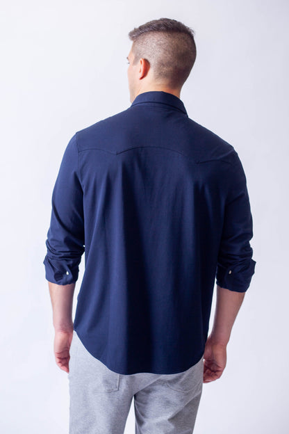 Buki’s Cinqo Western Tech Shirt 2-Pack - Navy/White Buki