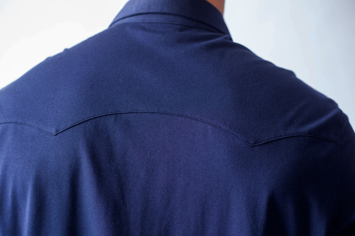 Buki’s Cinqo Western Tech Shirt - Navy Buki