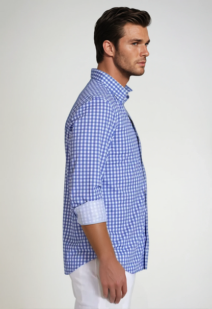 Mauro Dress Shirt 2-Pack - Emerald/Blue Buki