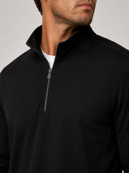 Buki Cinqo Travel Half Zip - Black Buki
