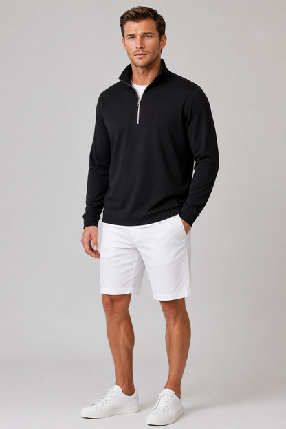Buki Cinqo Travel Half Zip - Black Buki