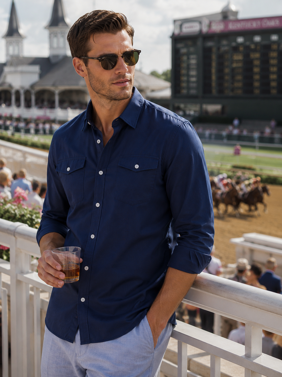 Buki’s Cinqo Western Tech Shirt 2-Pack - Navy/White Buki