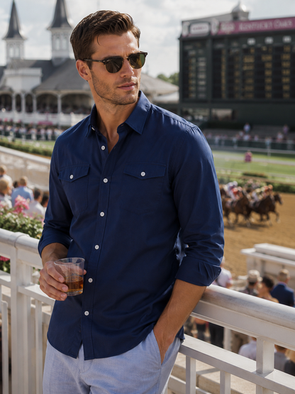 Buki’s Cinqo Western Tech Shirt 2-Pack - Navy/White Buki