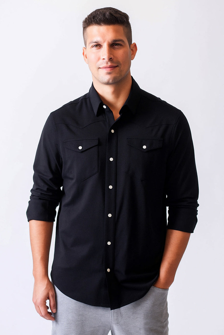 Buki’s Cinqo Western Tech Shirt 2-Pack - Black/White