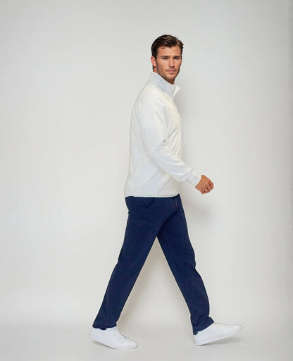 Buki Cinqo Travel Half Zip 2-Pack - Navy/White Buki