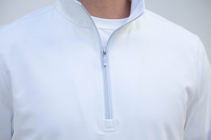 Buki Cinqo Travel Half Zip - White Buki