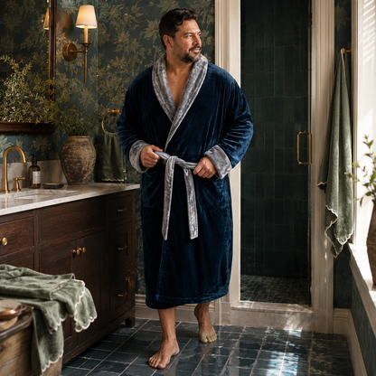 Cozy Mens Plush Robes – Built for Comfort, Designed to Last Lotus Linen