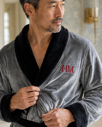 Cozy Mens Plush Robes – Built for Comfort, Designed to Last Lotus Linen