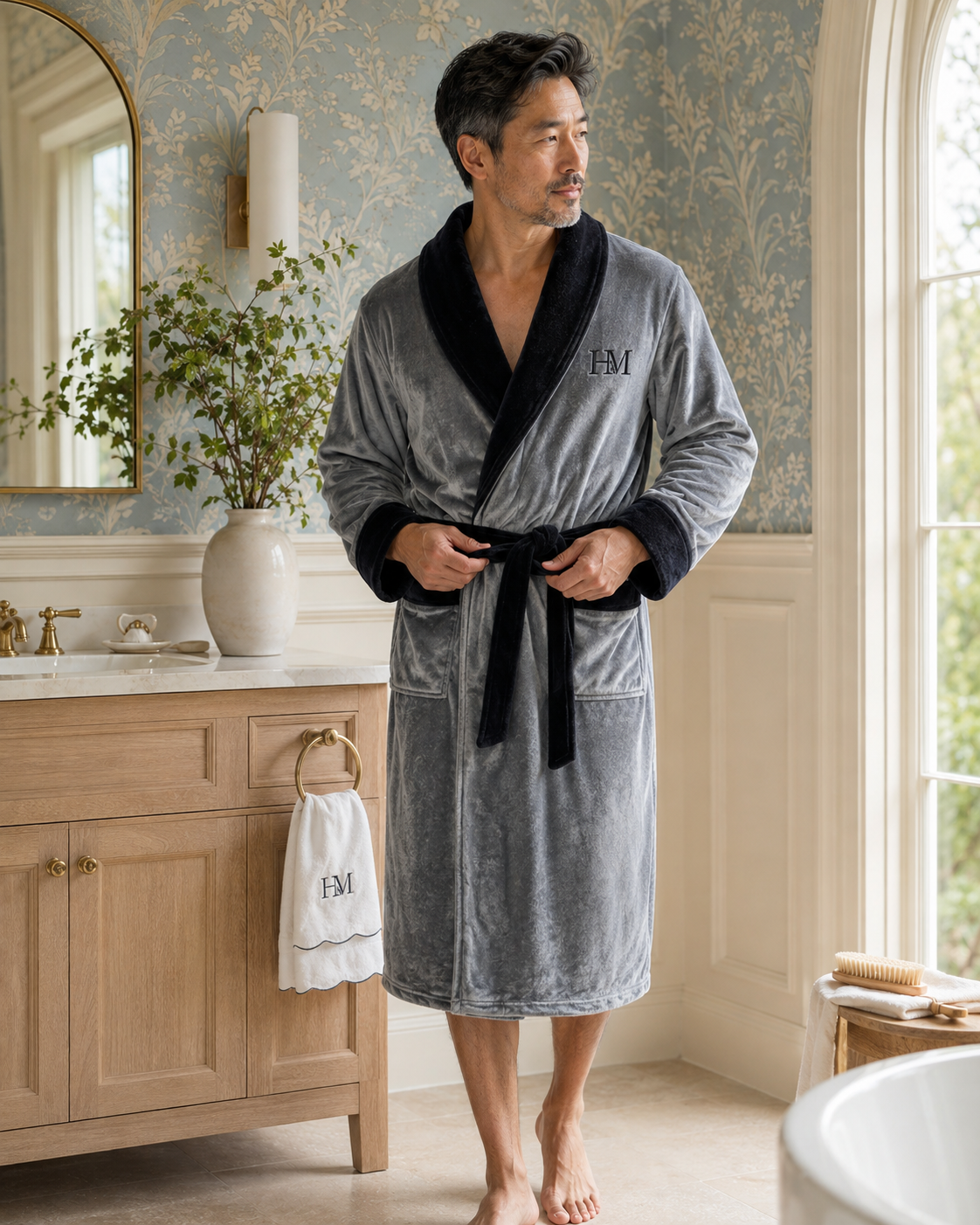 Cozy Mens Plush Robes – Built for Comfort, Designed to Last Lotus Linen